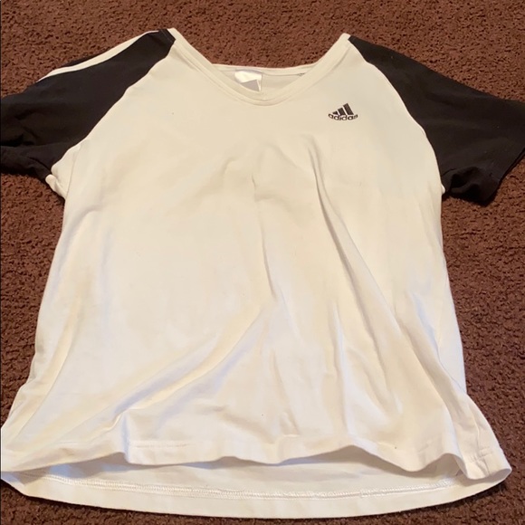 White/black adidas - Picture 1 of 1